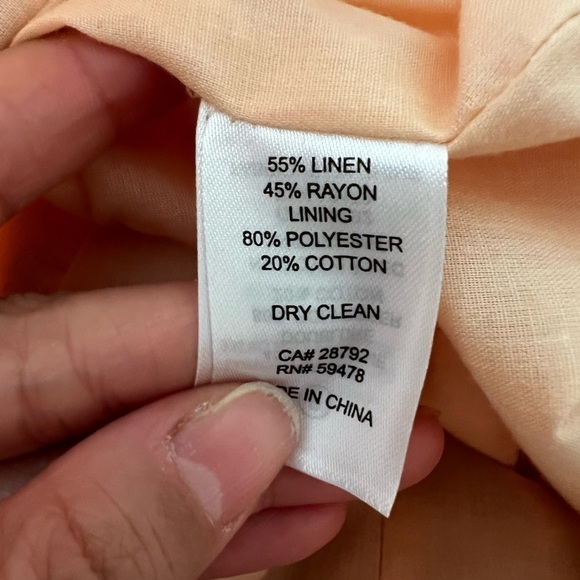 NEW HOUSE OF HARLOW 1960 Corset Tiered Floral Beige Cottage Midi Dress Sz M - Picture 6 of 7